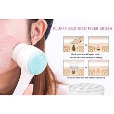 Cleansing Brush Silicone Facial Deep Cleaning Pore Cleaner Massage Skin Care Cleanser Blackhead Removal